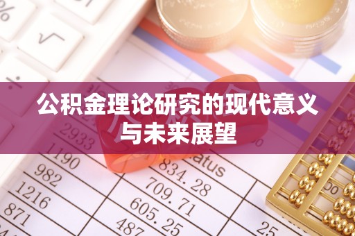 石河子公积金理论研究的现代意义与未来展望