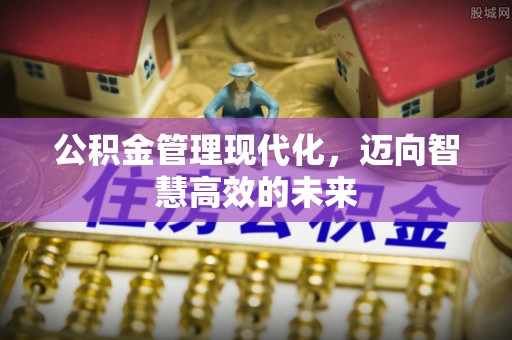 石河子公积金管理现代化，迈向智慧高效的未来